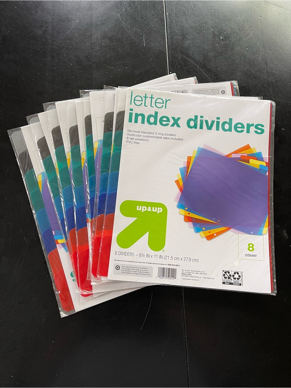 Index Dividers 8